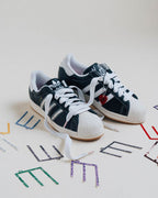 ADIDAS SUPERSTAR KORN BLACK/WHITE