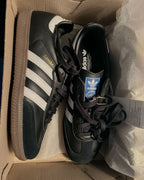 ADIDAS SAMBA BLACK/BROWN SOLE