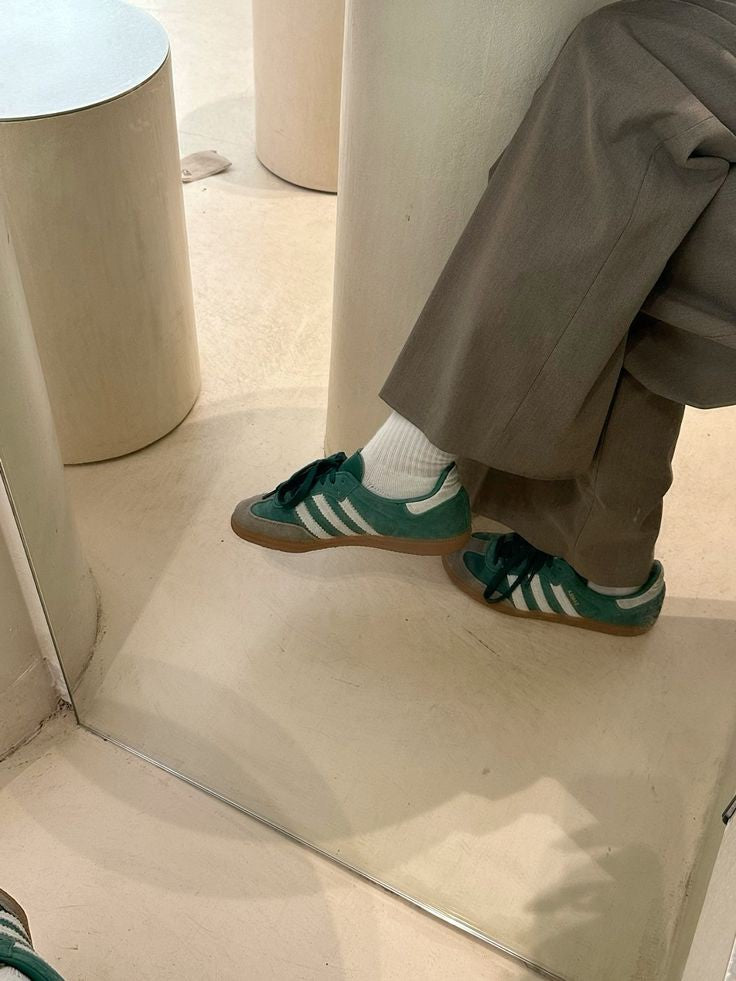 ADIDAS SAMBA 2023 GREEN GREY