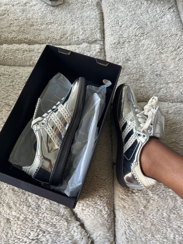 ADIDAS SAMBA X WALES BONNER SILVER