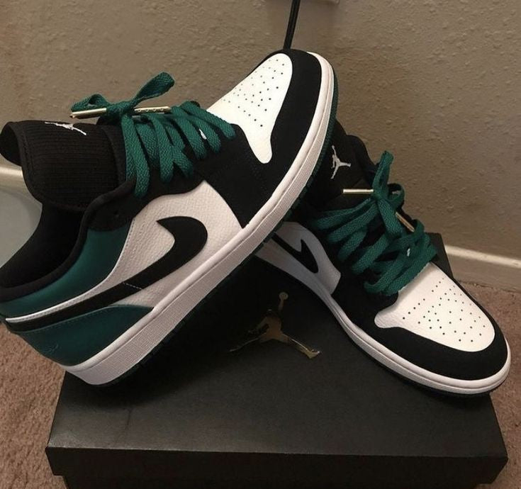 AIR JORDAN 1 LOW MYSTIC GREEN