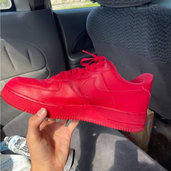 NIKE AIRFORCE 1 FULL RED