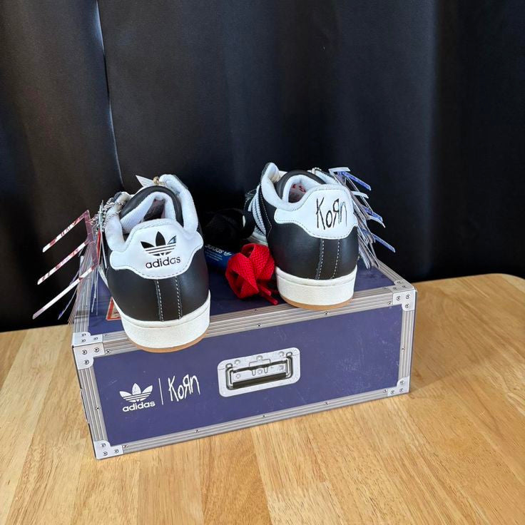 ADIDAS SUPERSTAR KORN BLACK/WHITE