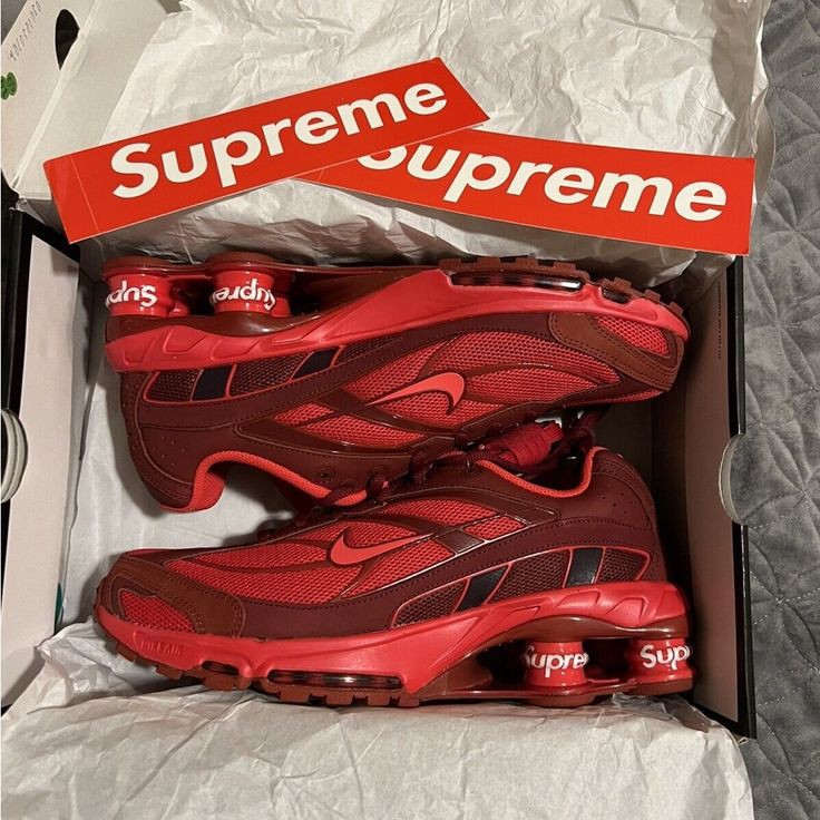NIKE SHOX RIDE 2  SUPREME