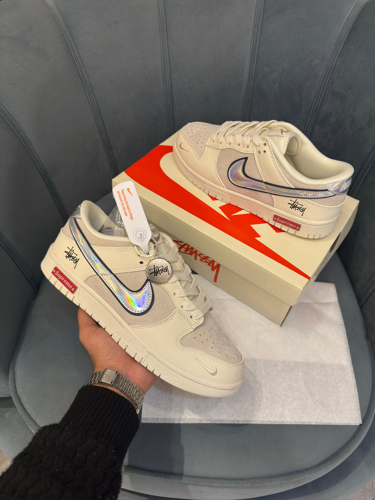 NIKE SB DUNK X SUPREME STUSSY