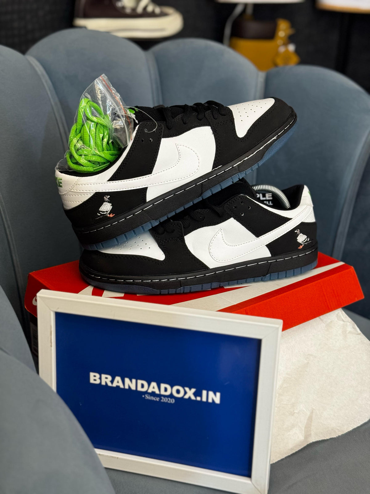 NIKE SB DUNK LOW NYC PIGEON PANDA