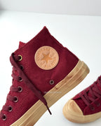 CONVERSE CHUCK  MID WONKA CHERRY BROWN