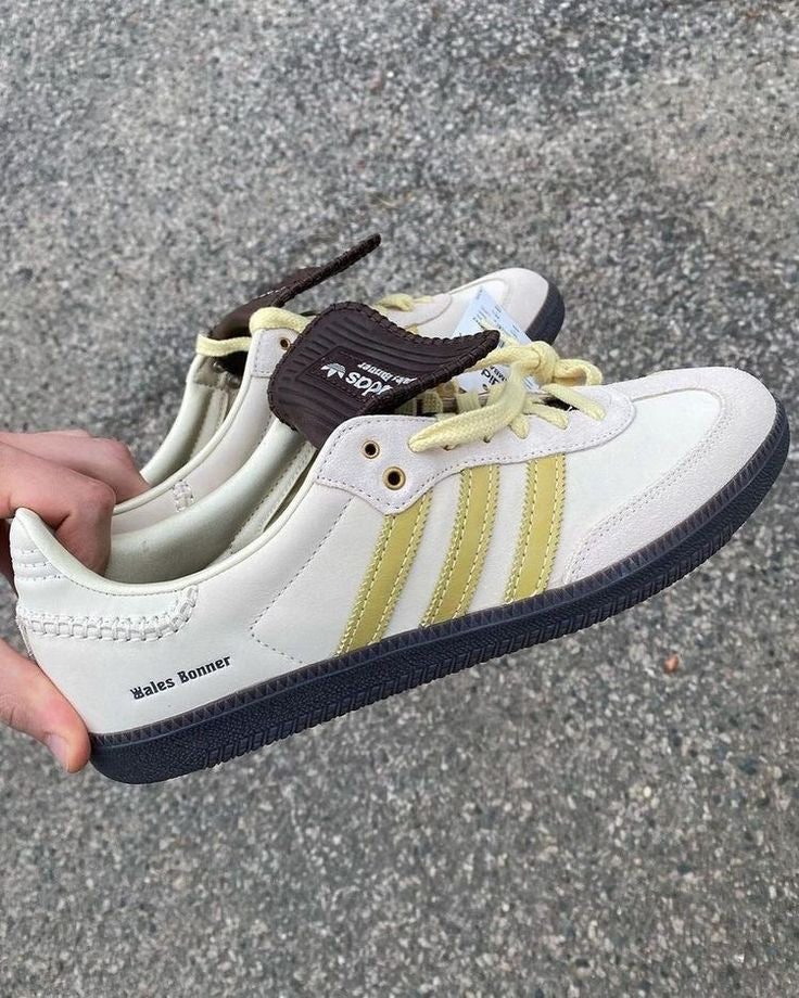ADIDAS SAMBA WALES BONNER BEIGE ECRTIN BROWN