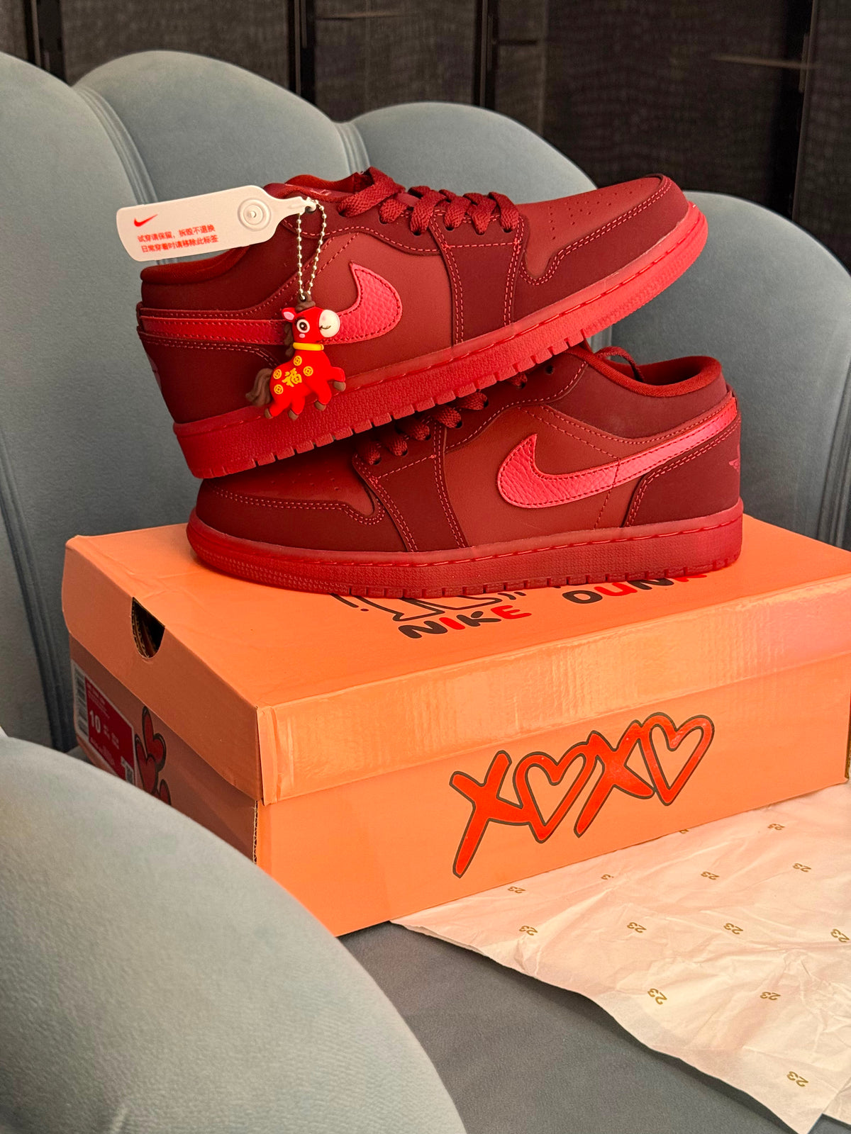 AIR JORDANS LOW VALENTINE "year of horse"