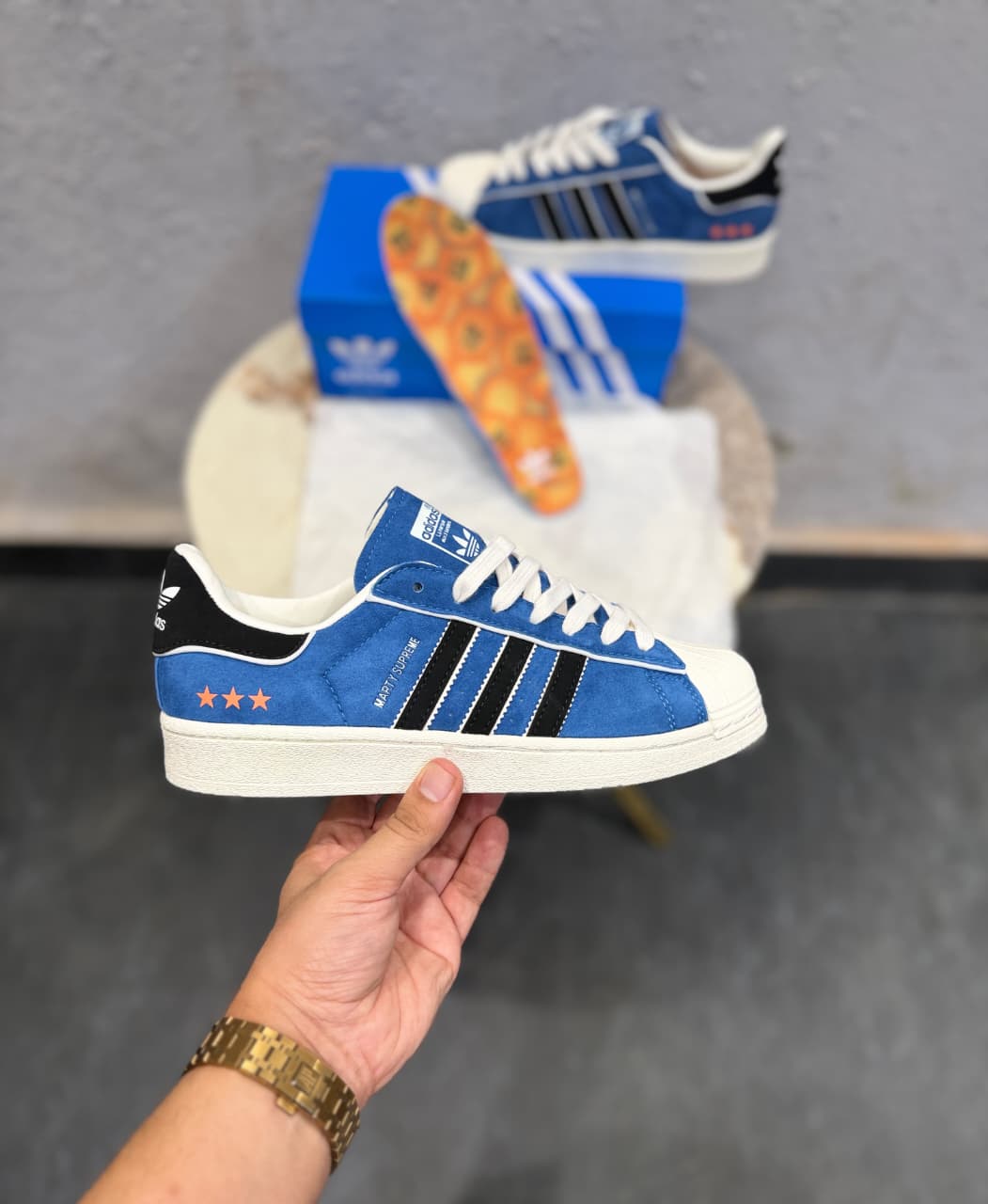 ADIDAS ORIGINALS  SUPERSTAR MARTY SUPREME