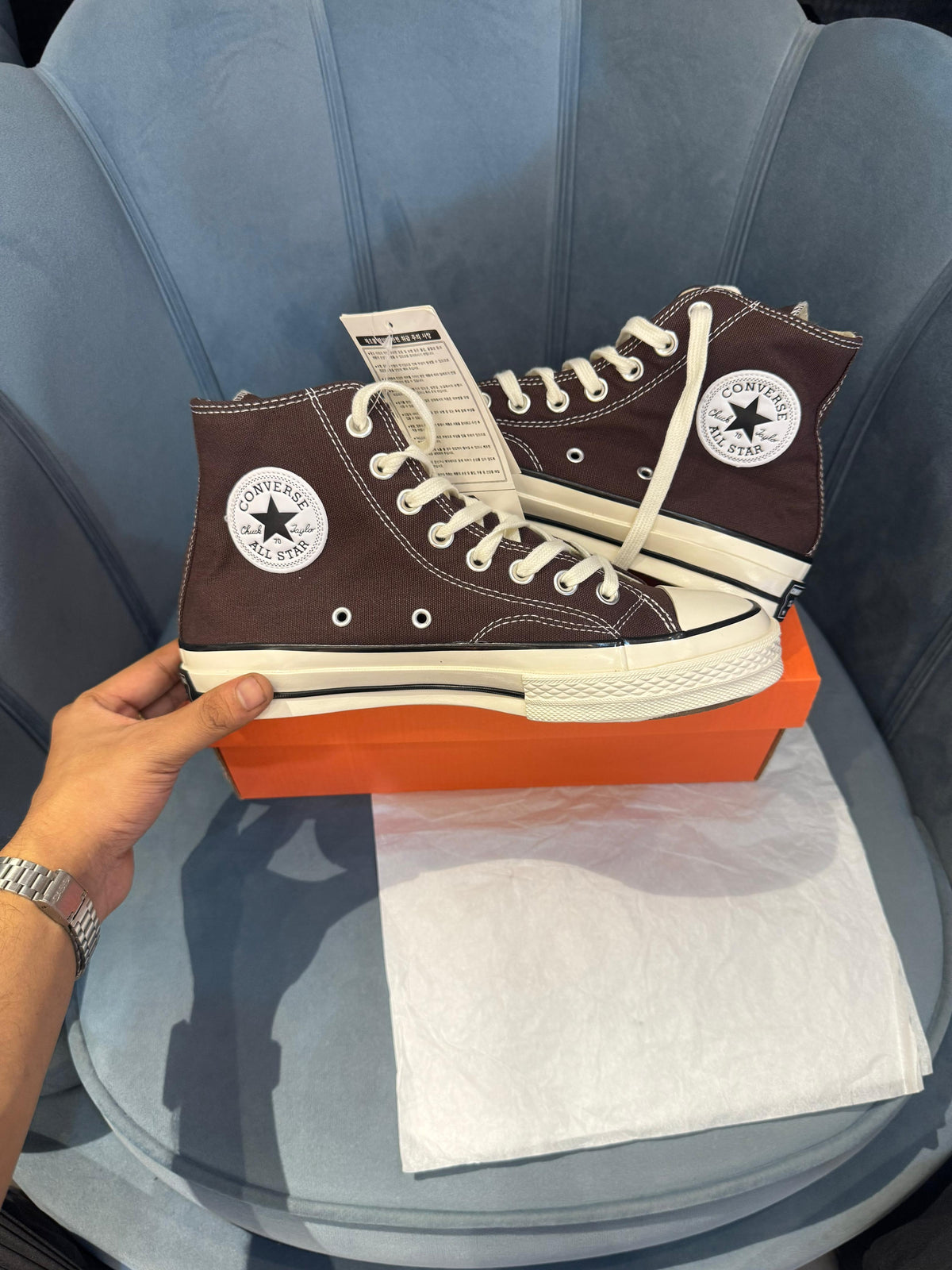 CONVERSE CHUCK TAYLOR 70 BROWN