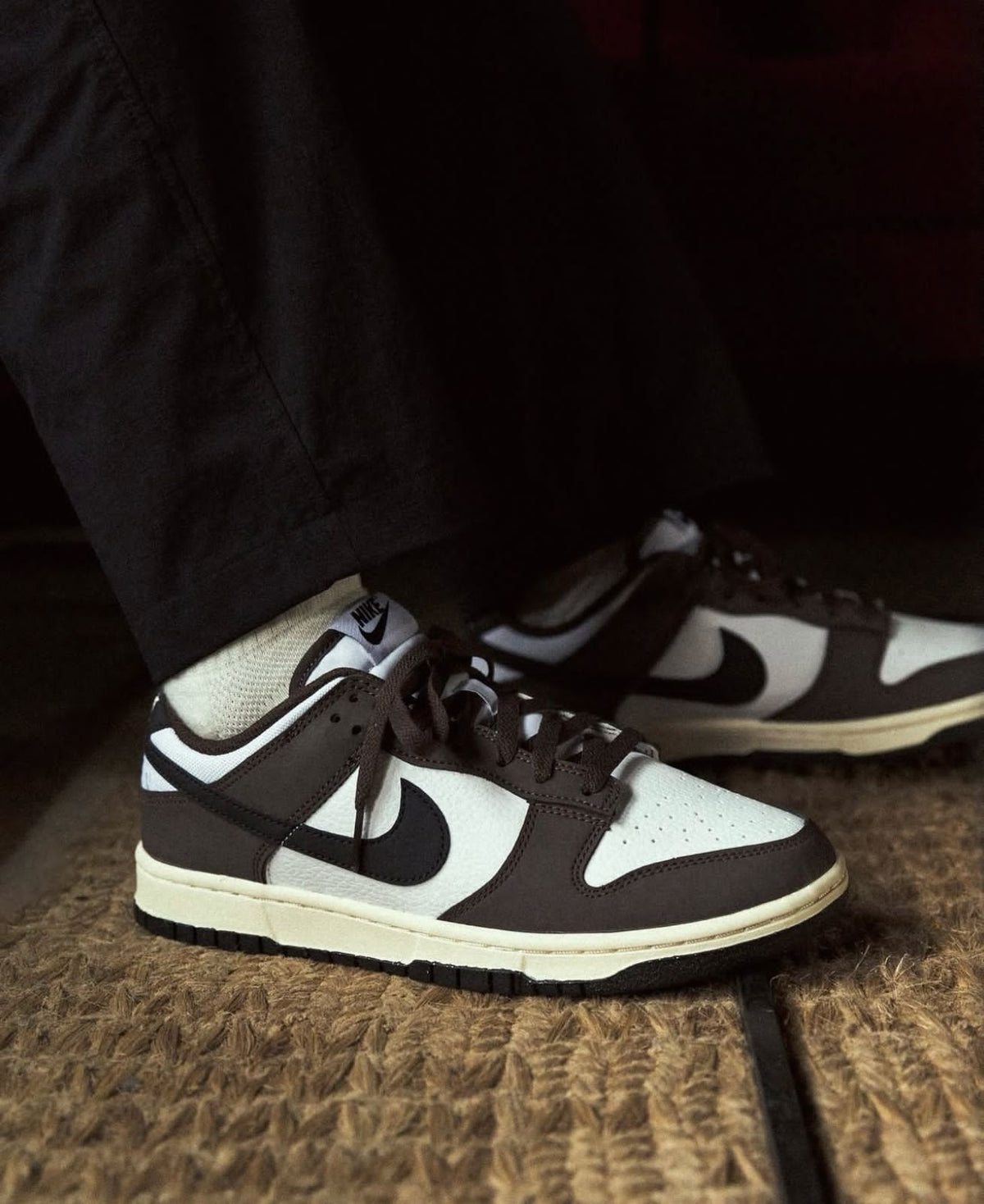 NIKE SB DUNK BROWN BLACK TICK