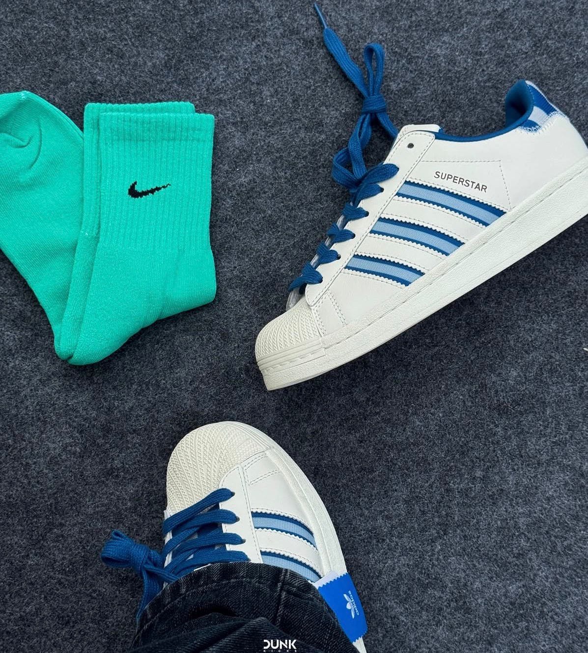 ADIDAS ORIGINALS SUPERSTAR 19 69WHITE SKY BLUE