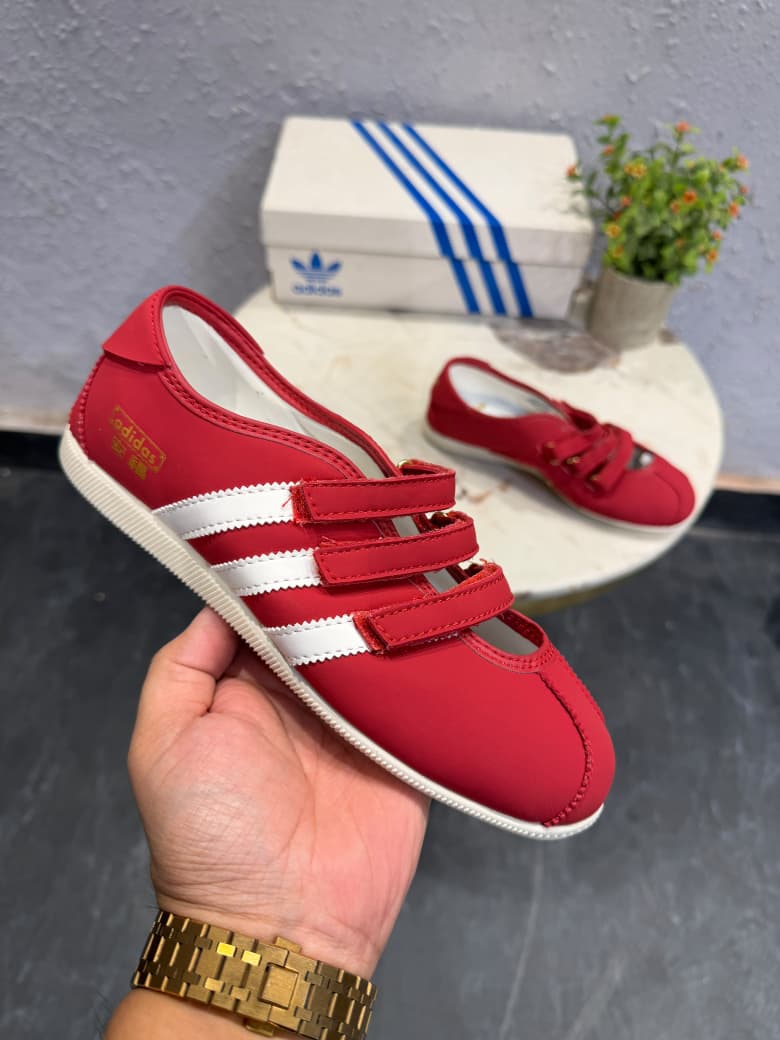 ADIDAS ORIGINAL ANFU MARRY JANE RED COLOUR