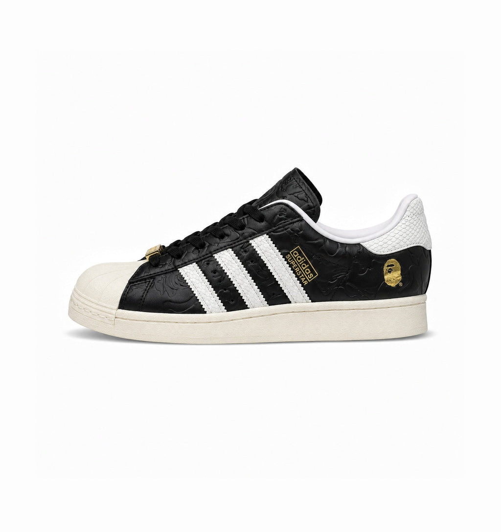 ADIDAS ORIGINAL SUPERSTAR BLACK BAPE