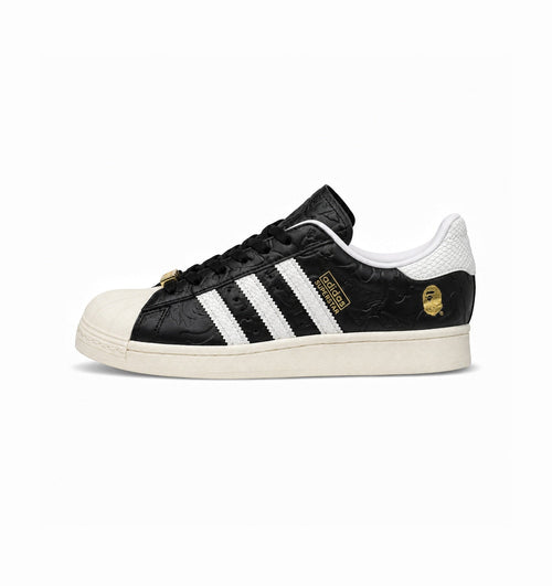 ADIDAS ORIGINAL SUPERSTAR BLACK BAPE