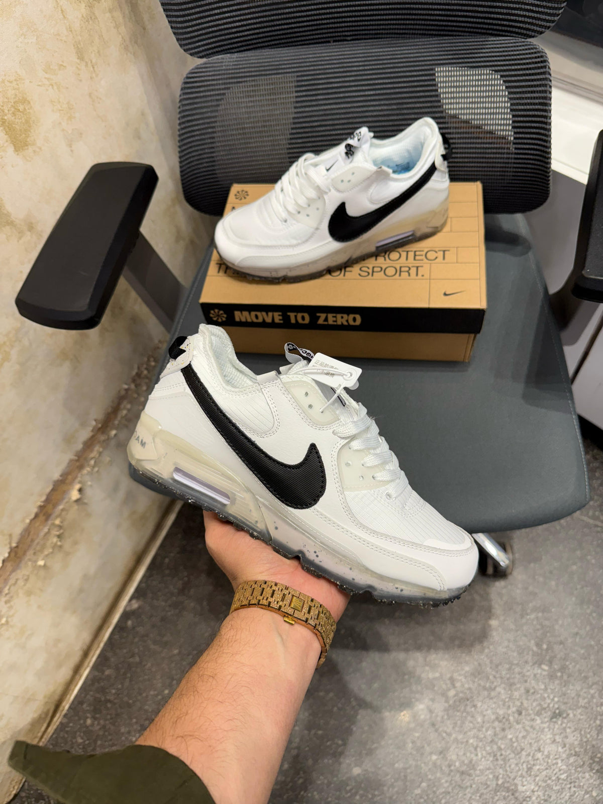 NIKE AIRMAX TERRASCAPE 90 SAIL AND SEA GLASS