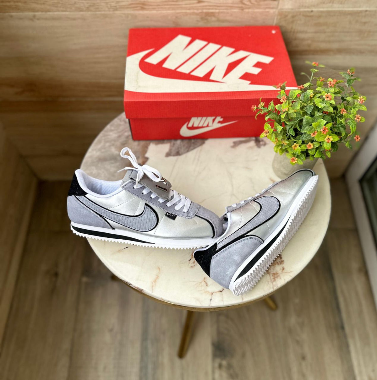 NIKE CORTEZ ALL PETALS UNITED GREY