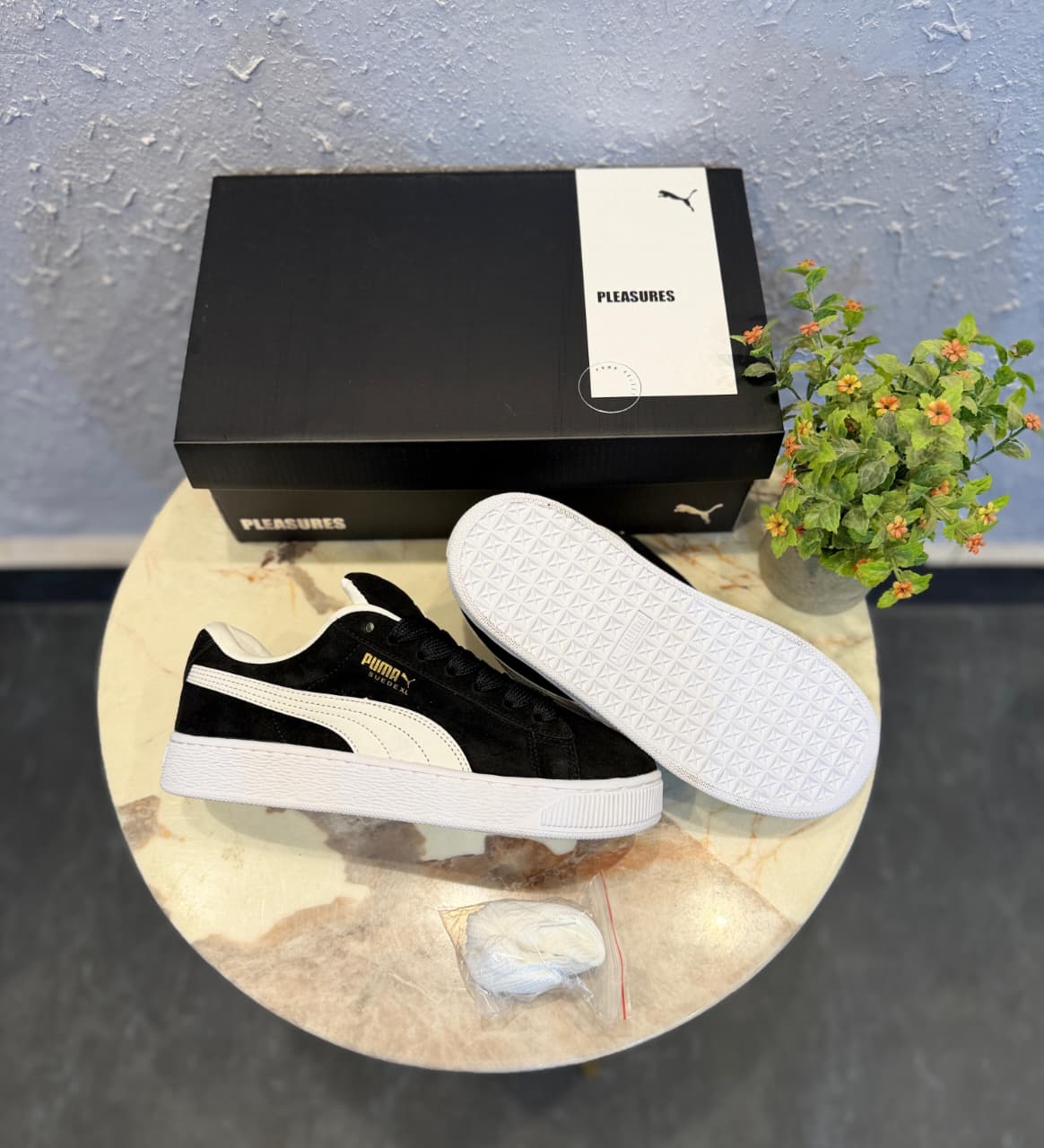 PUMA CLASSIC SUEDE XL BLACK