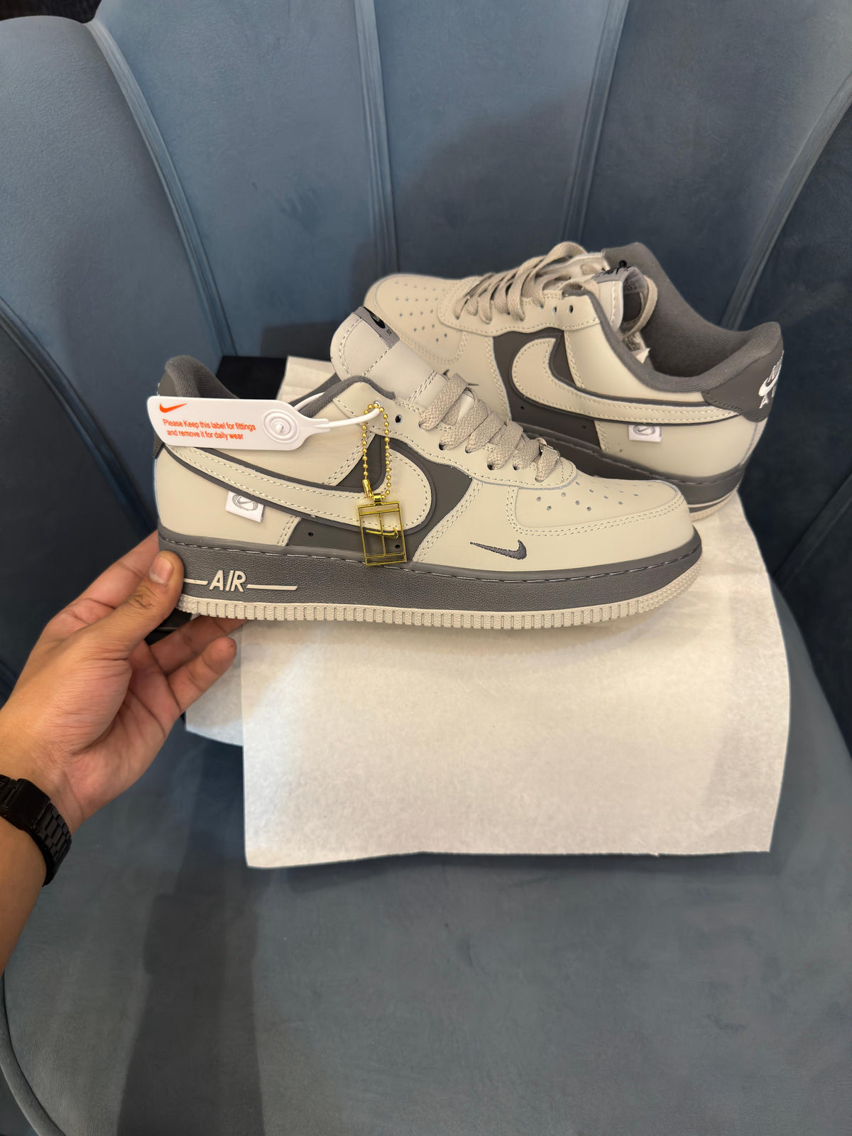 NIKE AIRFORCE 1 EPIC GREY