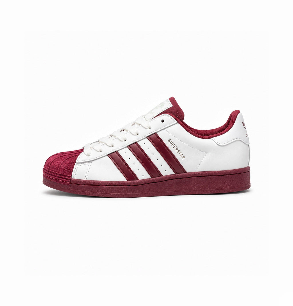 ADIDAS ORIGINALS  SUPERSTAR WINE WHITE CHERRY