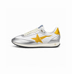 GOLDEN GOOSE MARATHON SNEAKER SILVER GOLD