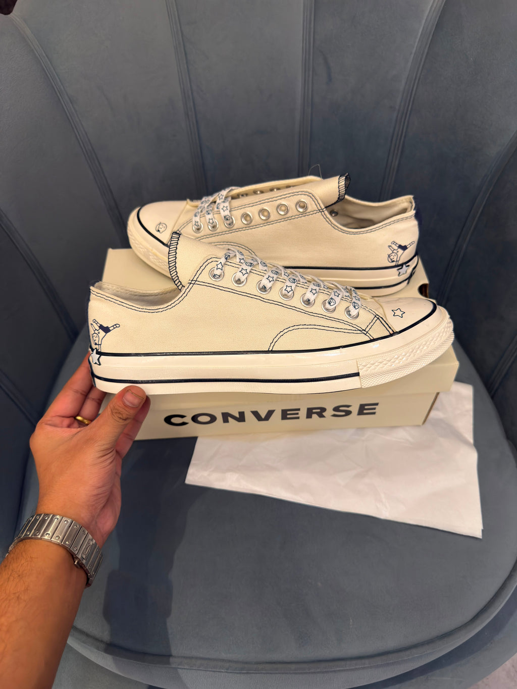 CONVERSE CHUCK LOW NORITAKE WHITE