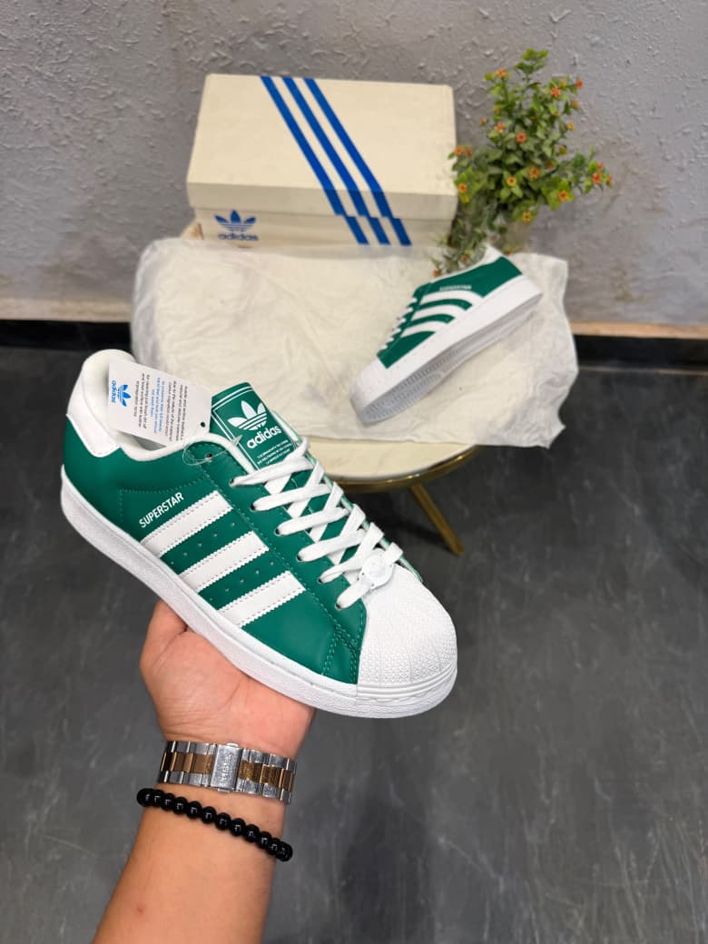 ADIDAS ORIGINALS SUPERSTAR LIGHT GREEN