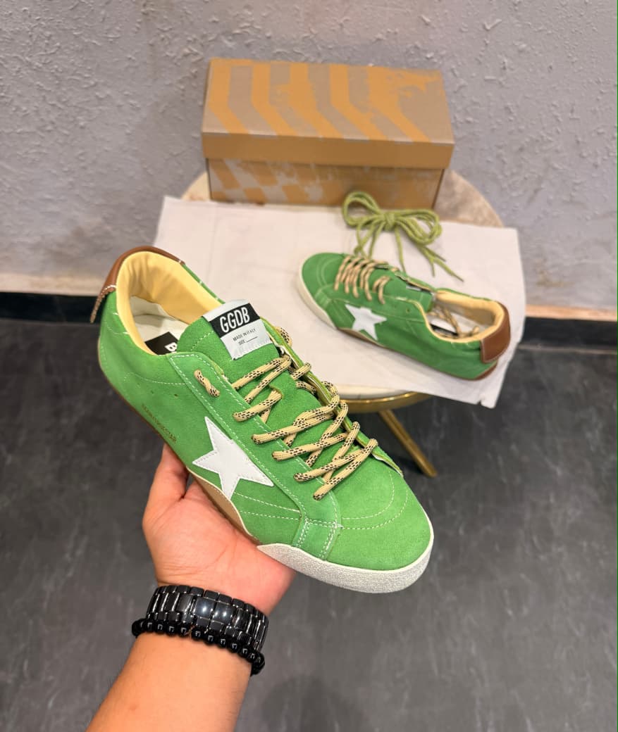 GOLDEN GOOSE TRUE STAR GREEN