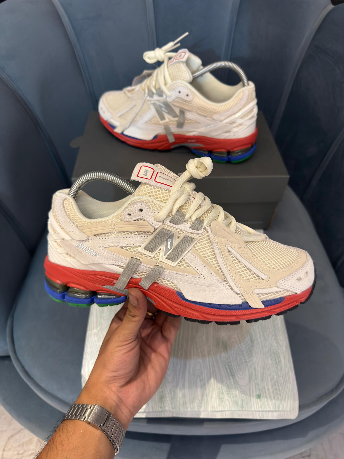 NEW BALANCE 1906 A REFINED FUTURE RED/BLUE