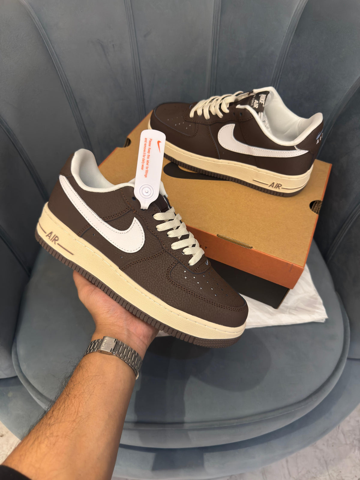 NIKE AIRFORCE 1 LOW 07 CACAO WOW