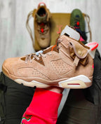 NIKE AIR JORDAN 6 RETRO TRAVIS SCOTT BRITISH KHAKI