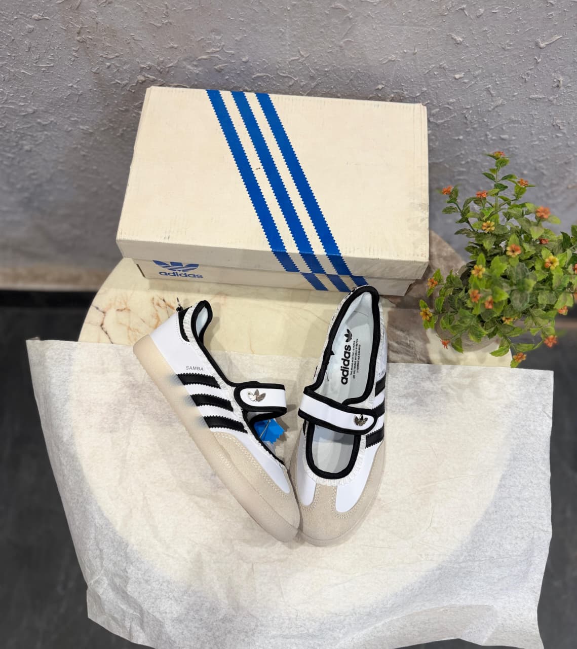 ADIDAS ORIGINAL ANFU MARRY JANE DELICATE RUFFLE PACK