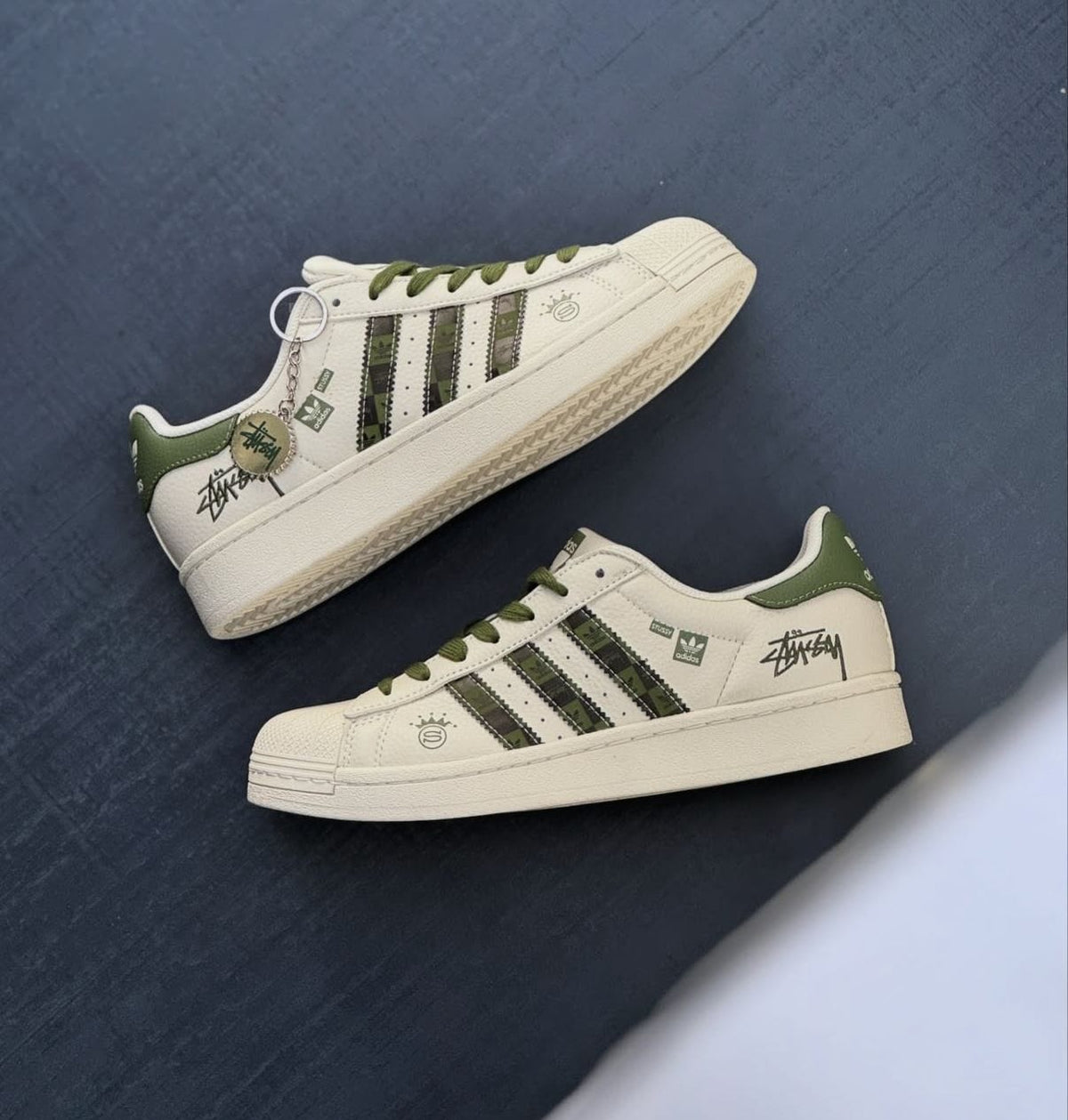 ADIDAS ORIGINALS SUPERSTAR STUSSY CAMO