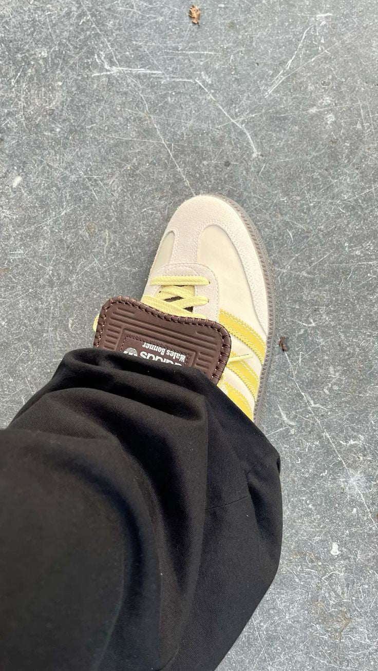 ADIDAS SAMBA WALES BONNER BEIGE ECRTIN BROWN