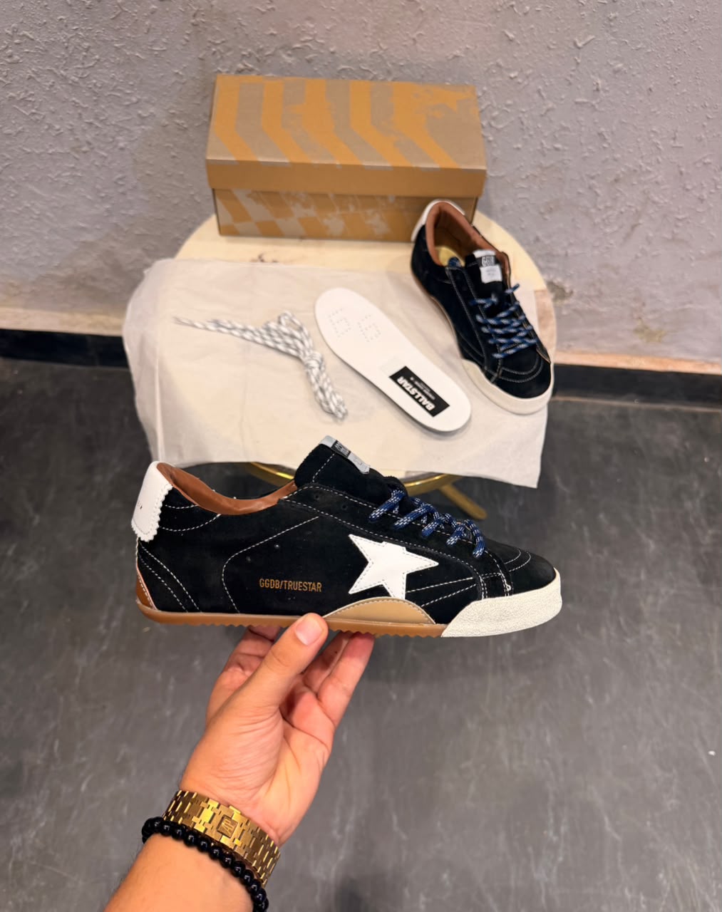 GOLDEN GOOSE TRUE STAR BLACK