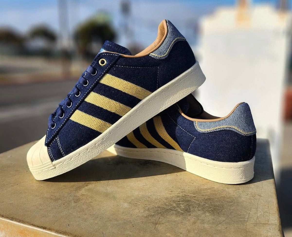 ADIDAS ORIGINALS SUPERSTAR DENIM DARK BLUE SECOND GENERATION 2025