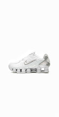 NIKE SHOX TL WHITE / METALLIC SILVER