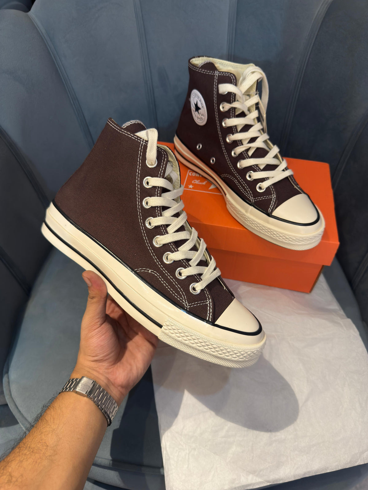CONVERSE CHUCK TAYLOR 70 BROWN