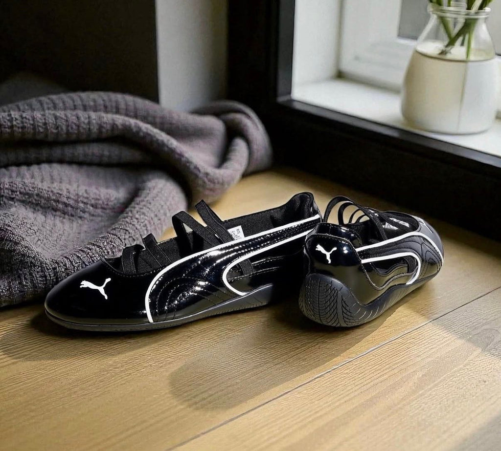 PUMA SPEED CAT BALLET GLOSSY BLACK