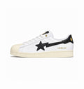 ADIDAS ORIGINALS SUPERSTAR BAPE WHITE BLACK