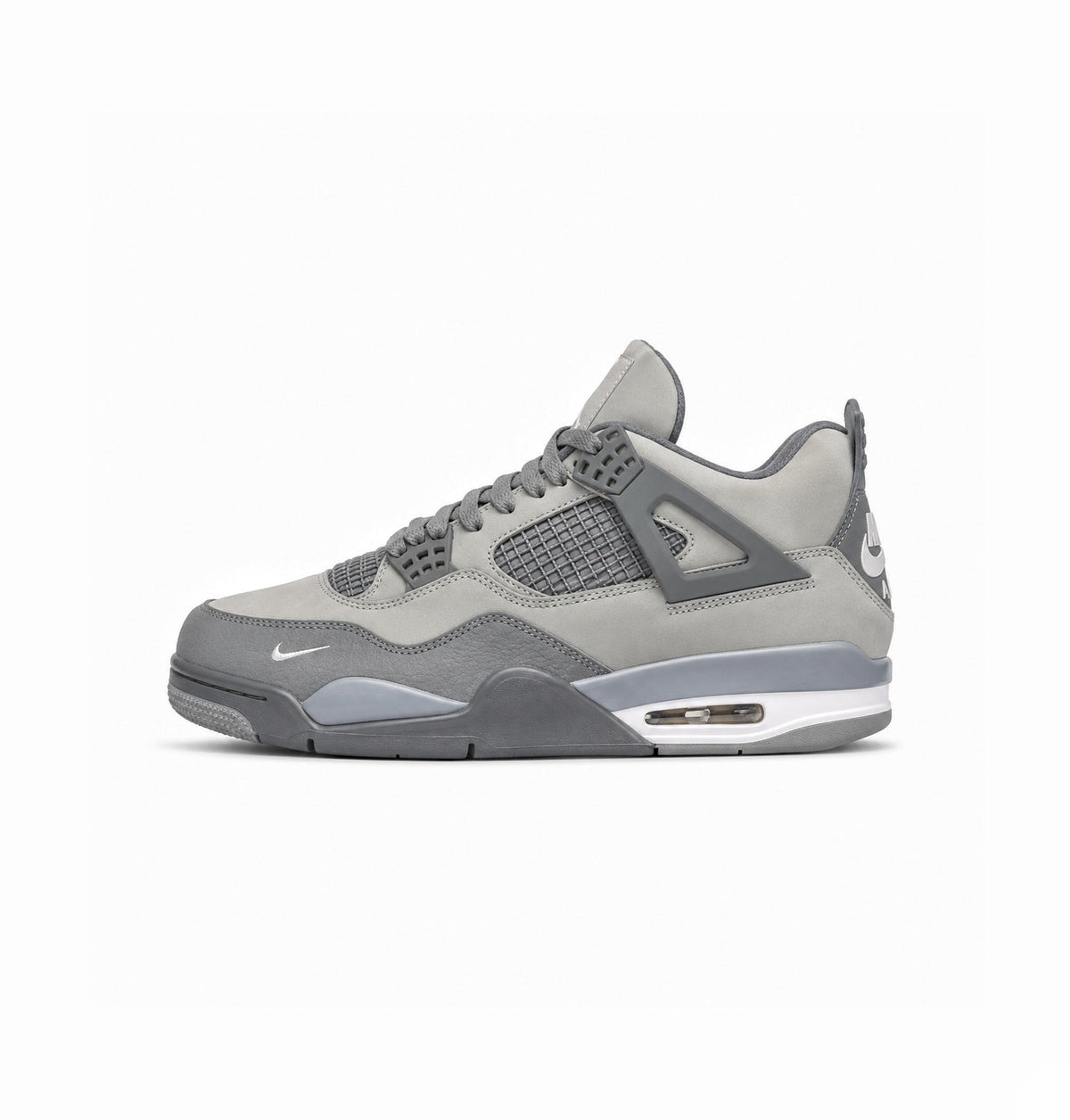 AIR JORDANS RETRO 4 NIGEL WOLF GREY