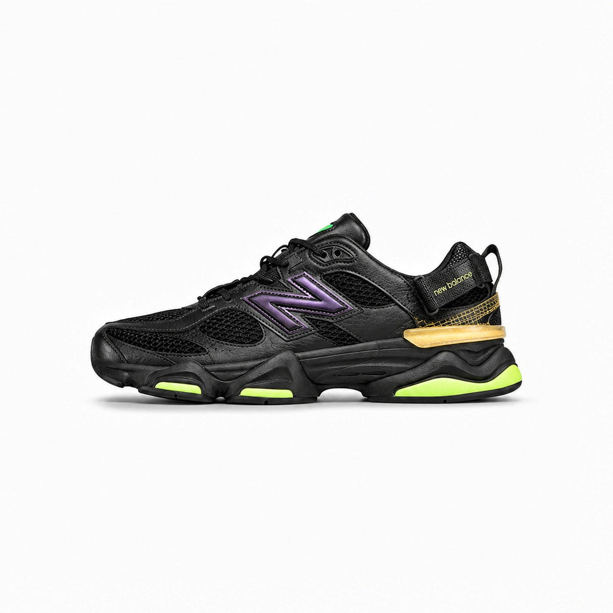 NEW BALANCE 9060 SUMMER BLACK NEON