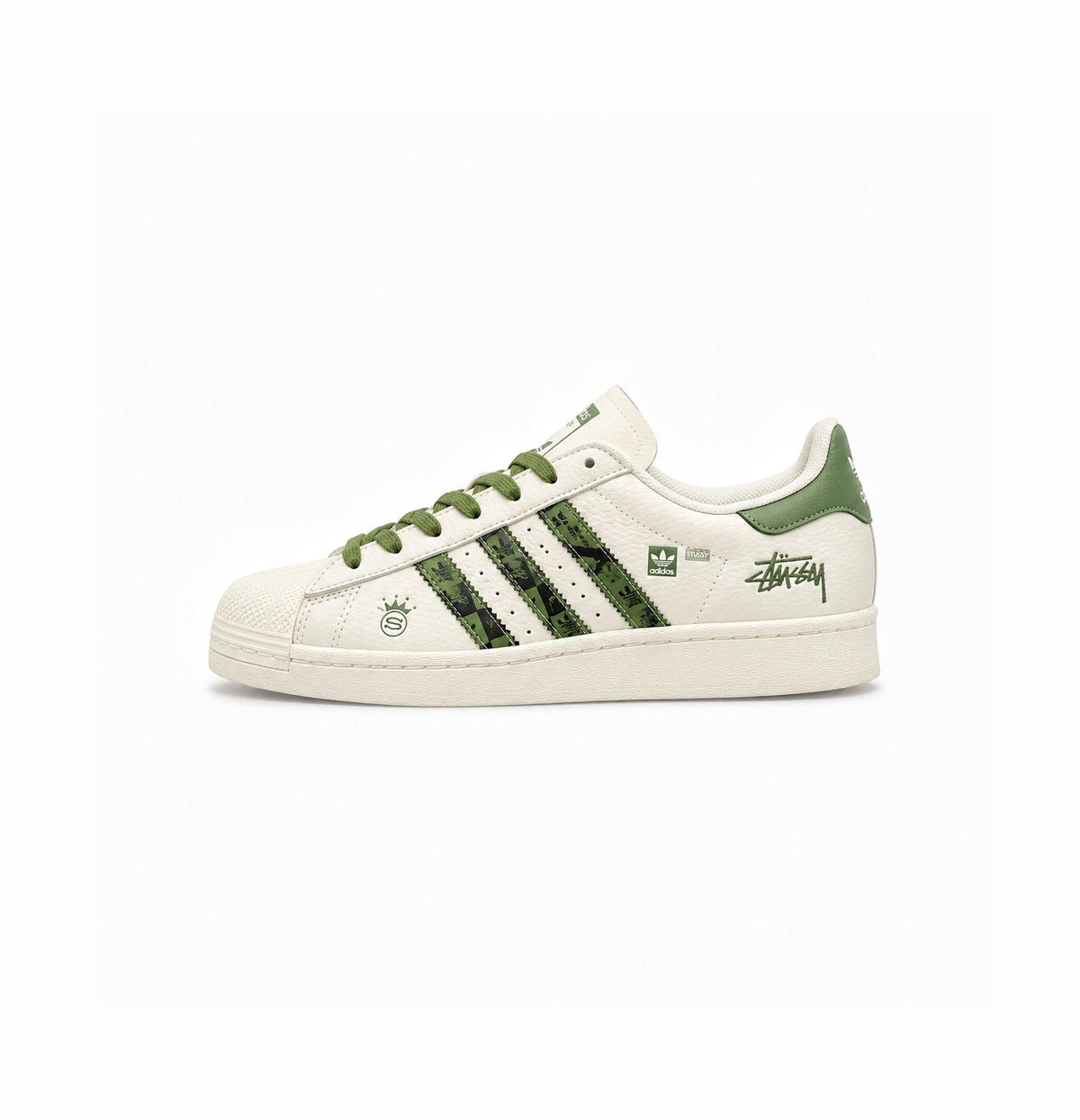 ADIDAS ORIGINALS SUPERSTAR STUSSY CAMO