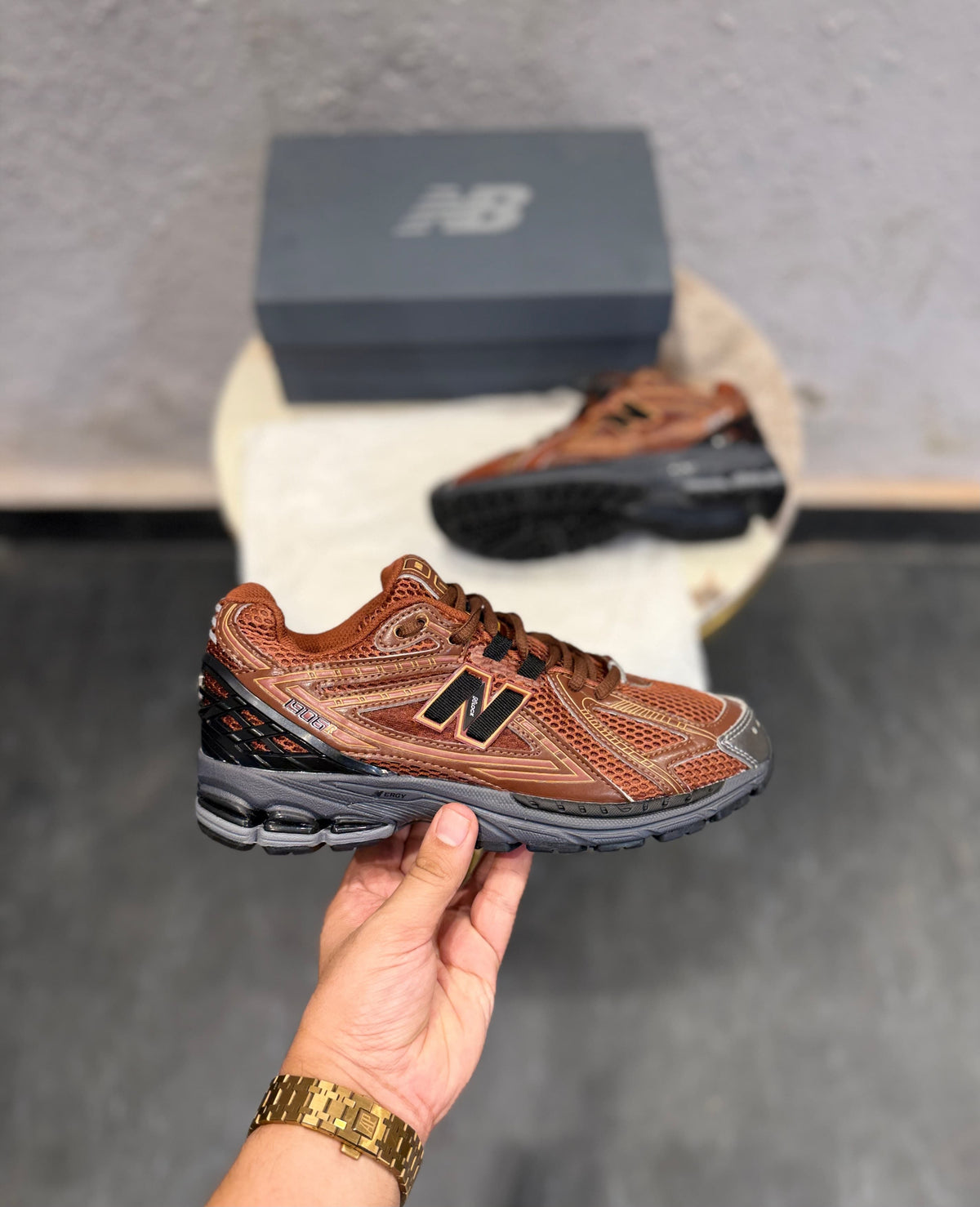 NEW BALANCE 1906 TRAIL RUST RED
