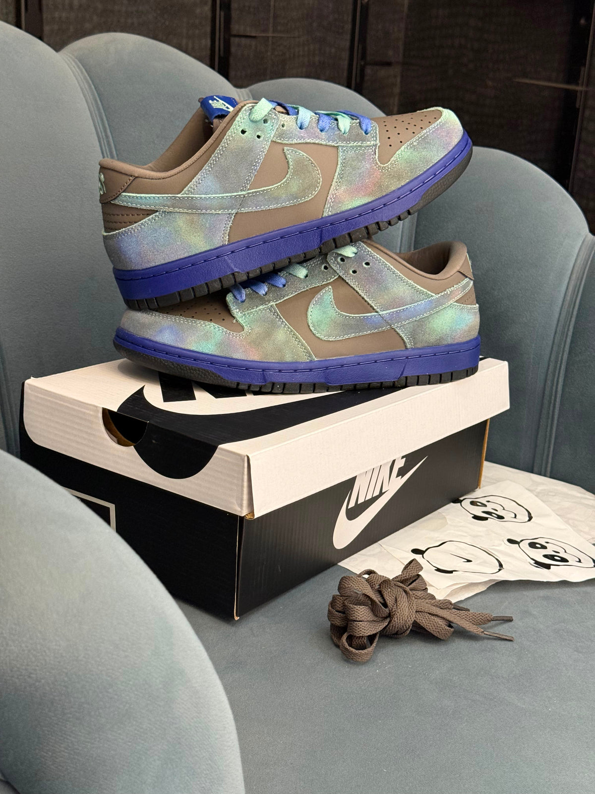 NIKE SB DUNK PANDA CAVE STONE