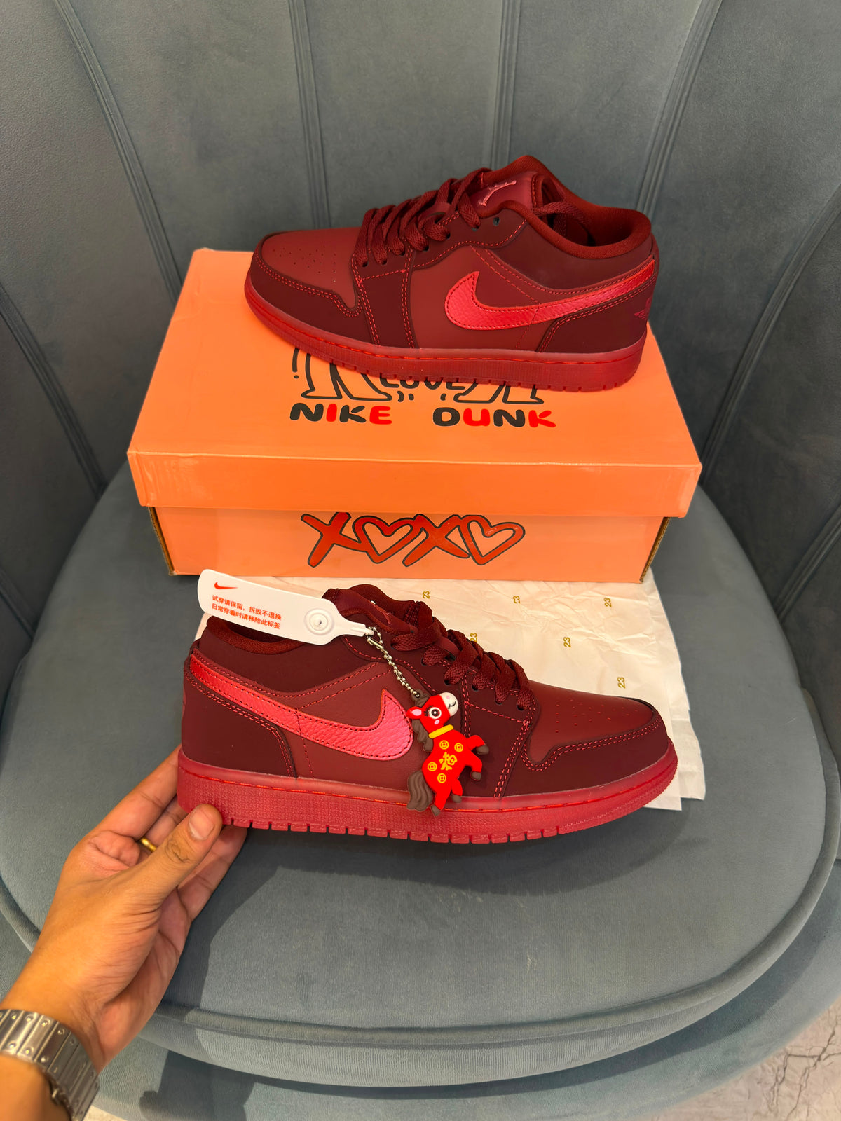 AIR JORDANS LOW VALENTINE "year of horse"