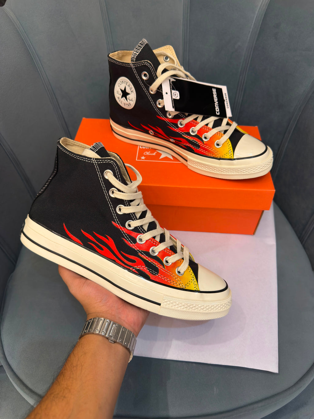 CONVERSE CHUCK 70 MID FLAME FIRE