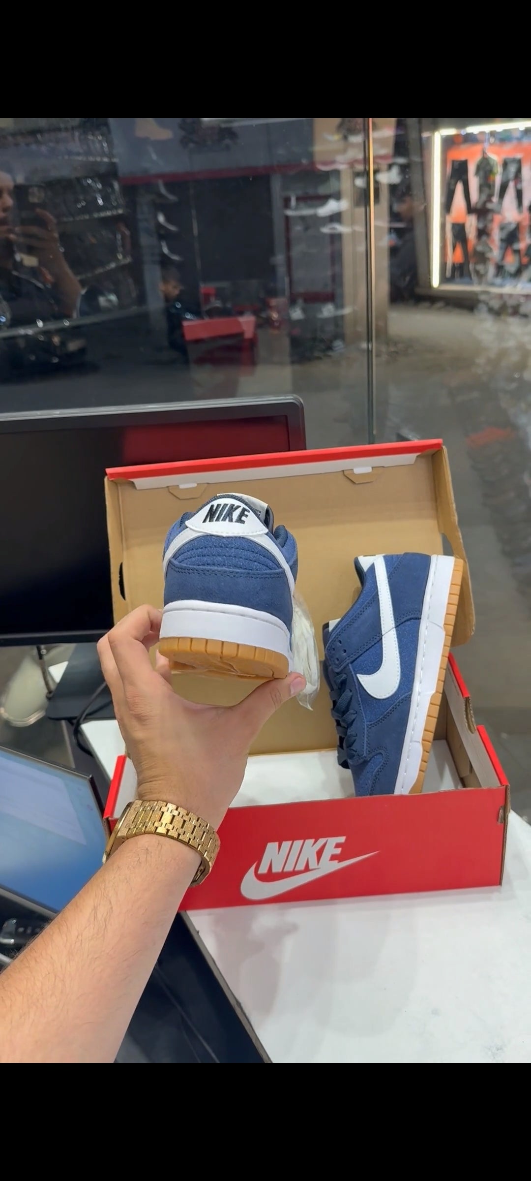 NIKE SB DUNK LOW MONSOON NAVY BLUE