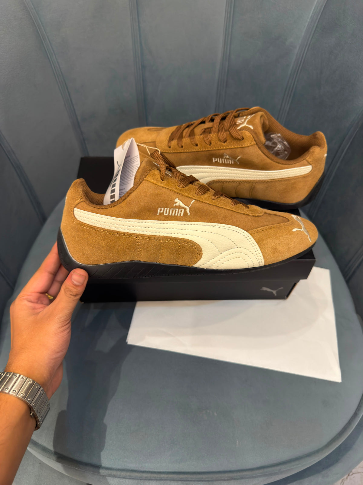 PUMA SPEED CAT BROWN